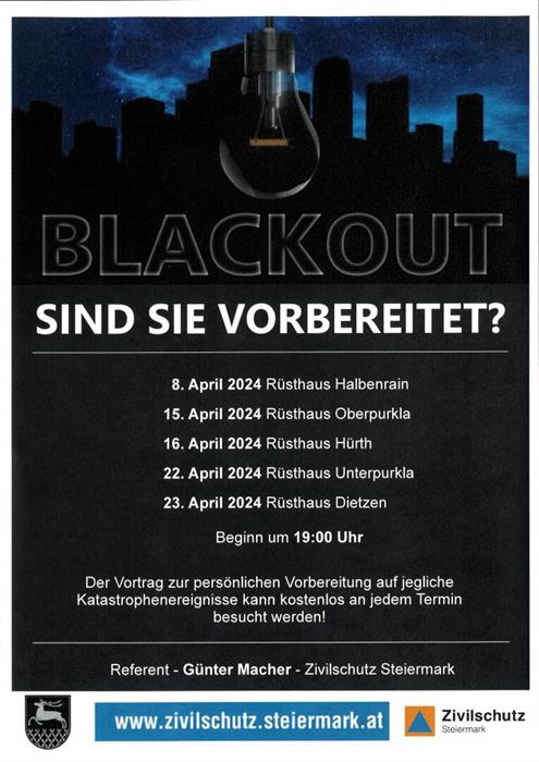 Blackout - Sind Sie vorbereitet?